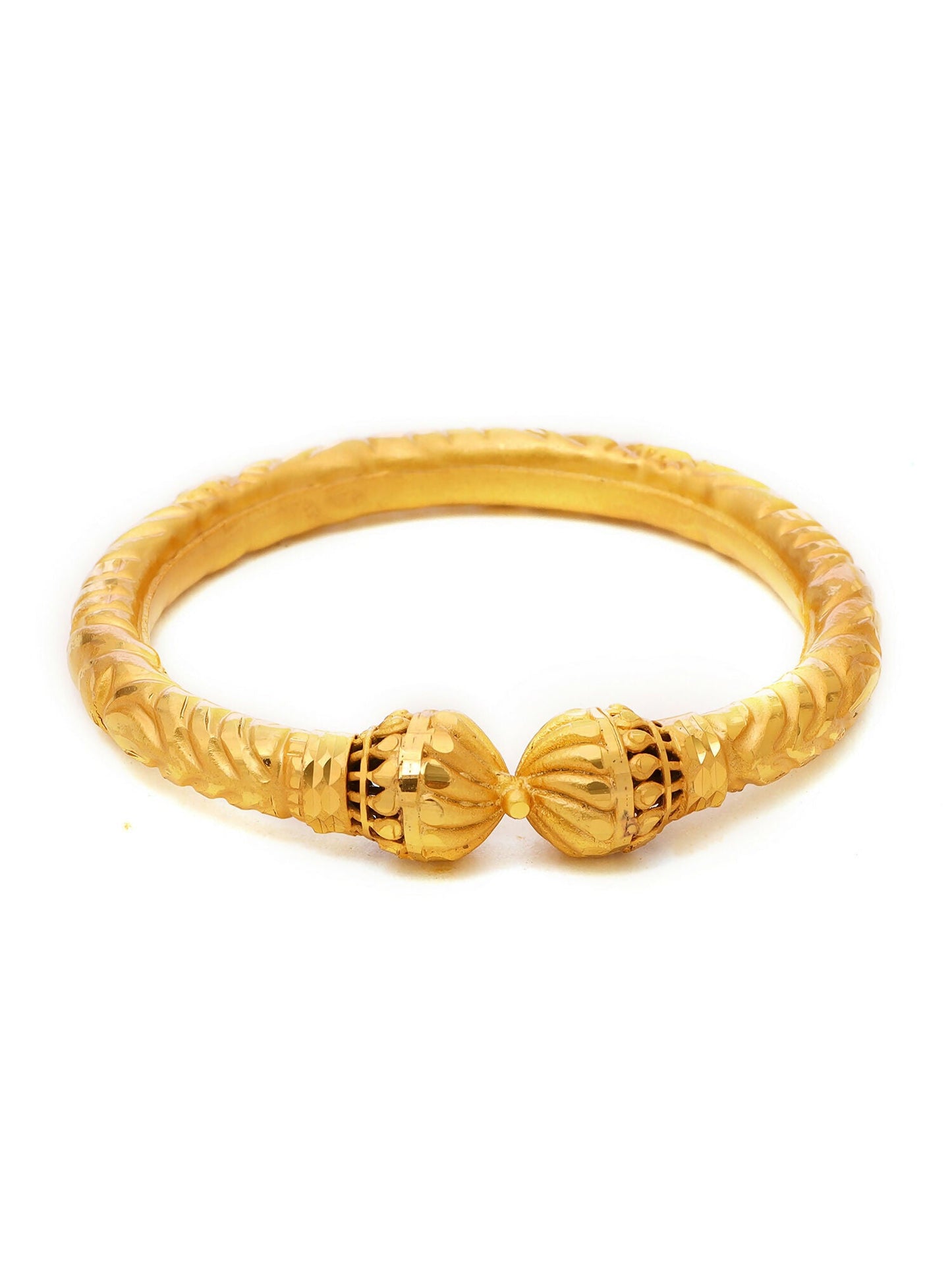Ruby Raang Golden Bangle | Swadesiicart