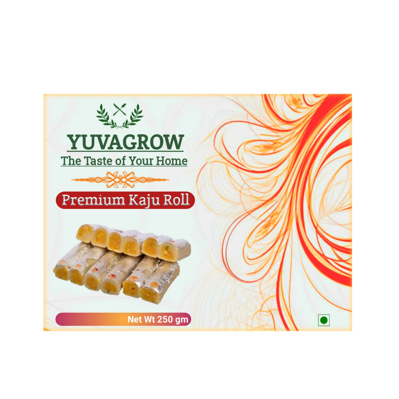 Yuvagrow Premium Kaju Roll | Swadesiicart