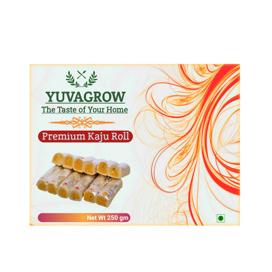Yuvagrow Premium Kaju Roll | Swadesiicart