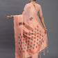 Shree Shyam Fashion Linen Cotton Peach Saree