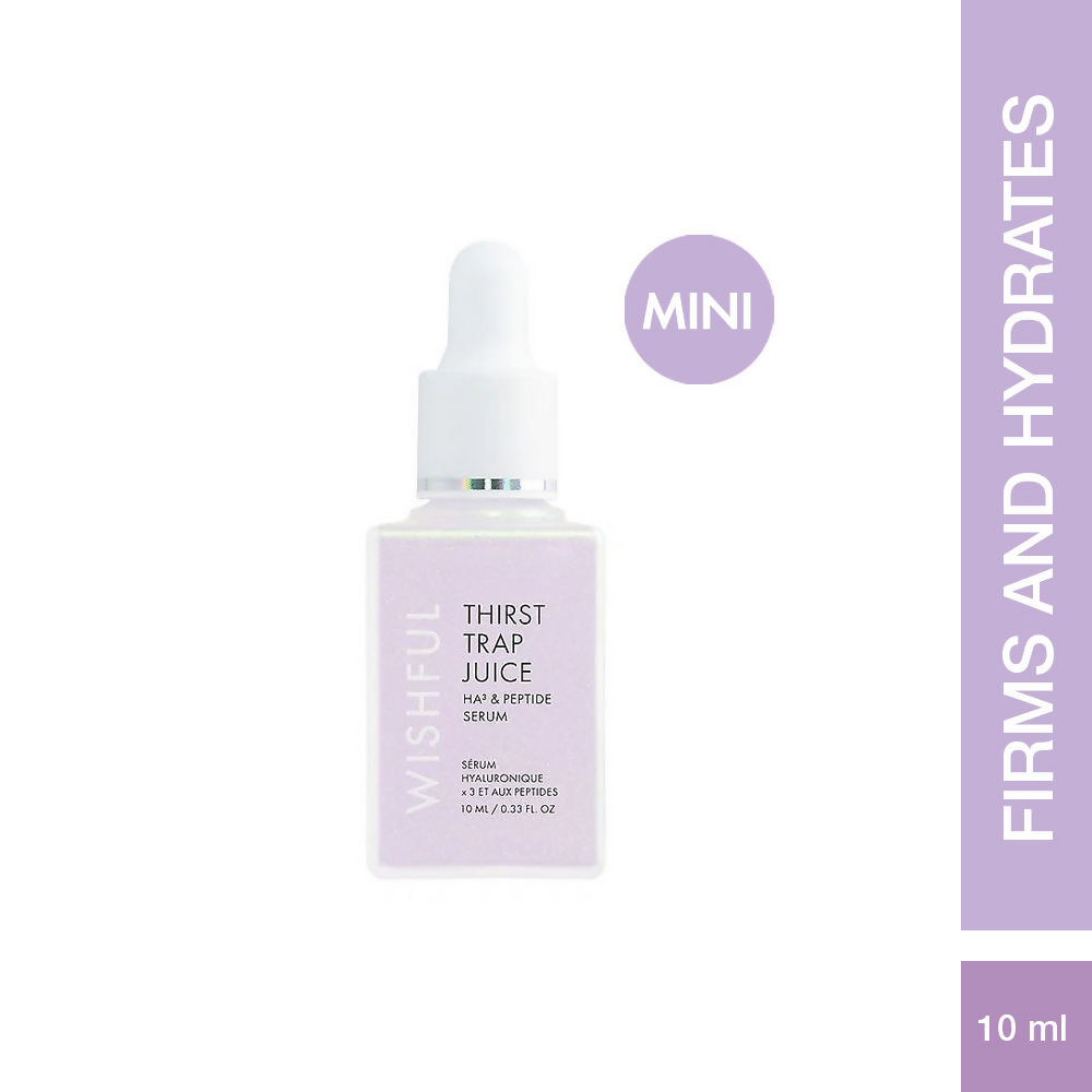 Wishful By Huda Beauty Thirst Trap Juice HA3 & Peptide Serum - Korean Skincare | Swadesiicart