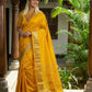 Shree Shyam Fashion Gold Soft Silk Saree