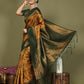 Shree Shyam Fashion Lichi Silk Yellow Saree