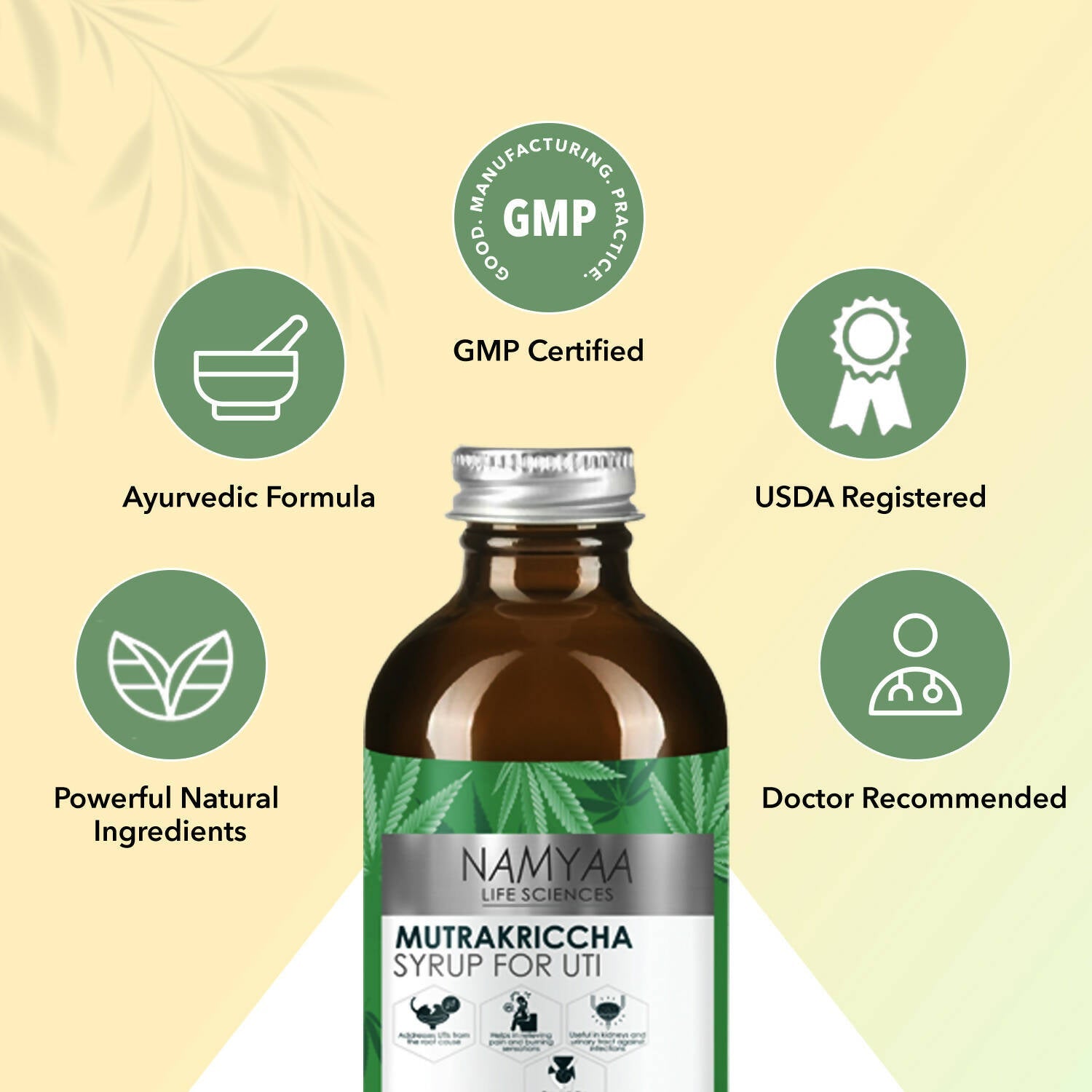 Namyaa Mutrakriccha Syrup for UTI - Swadesiicart
