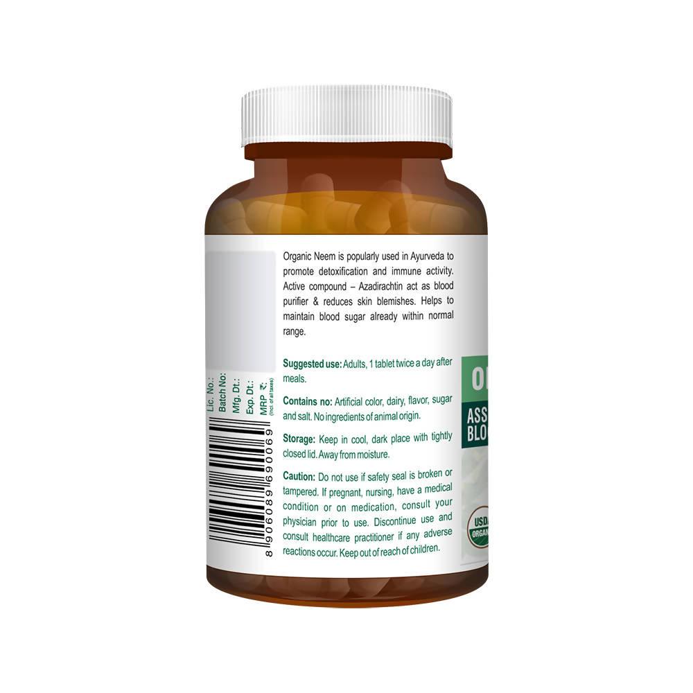 Geo-Fresh Organic Neem Tablets | Swadesiicart
