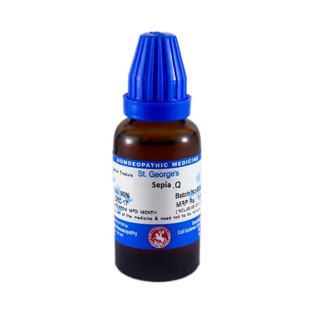 St. George's Homeopathy Sepia Mother Tincture Q | Swadesiicart