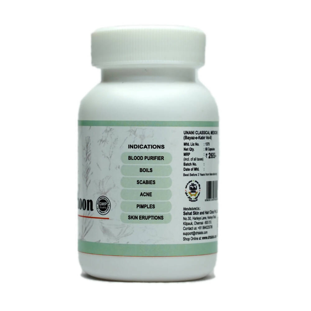 Dr. Talat's Habb Mussaffi Khoon Capsules - Swadesiicart