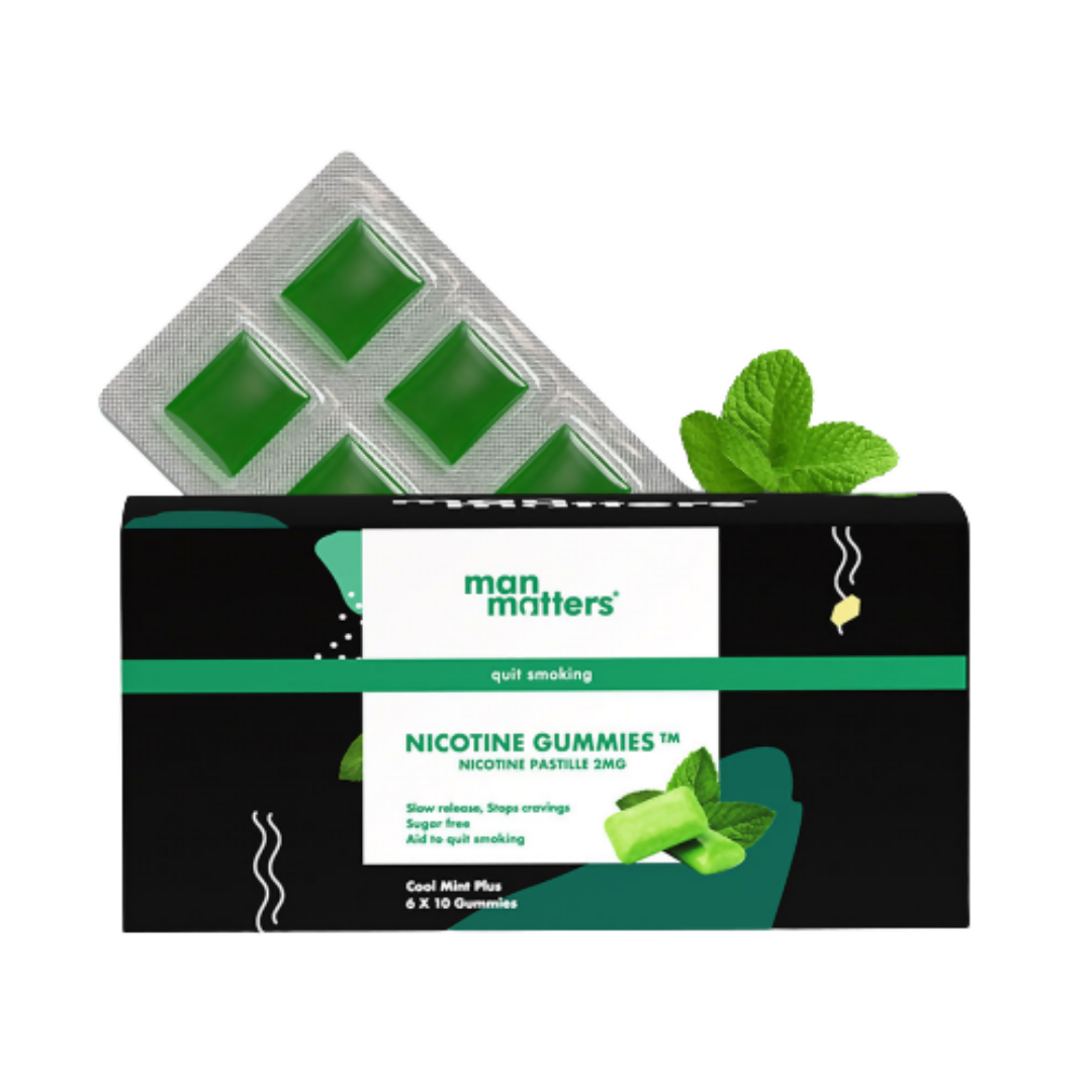 Man Matters Nicotine Gummies - 2mg | Swadesiicart