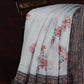 Off White Colour Printed Semi Chanderi Design Saree By Gayathri Reddy Designer Studio | Swadesiicart