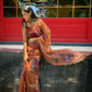 Vamsee Brijbala Mustard Organza Saree - Swadesiicart