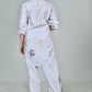 Morchari Digital Print Semi Muslin Co-Ord Set Top & Trouser-Multicolor - Swadesiicart