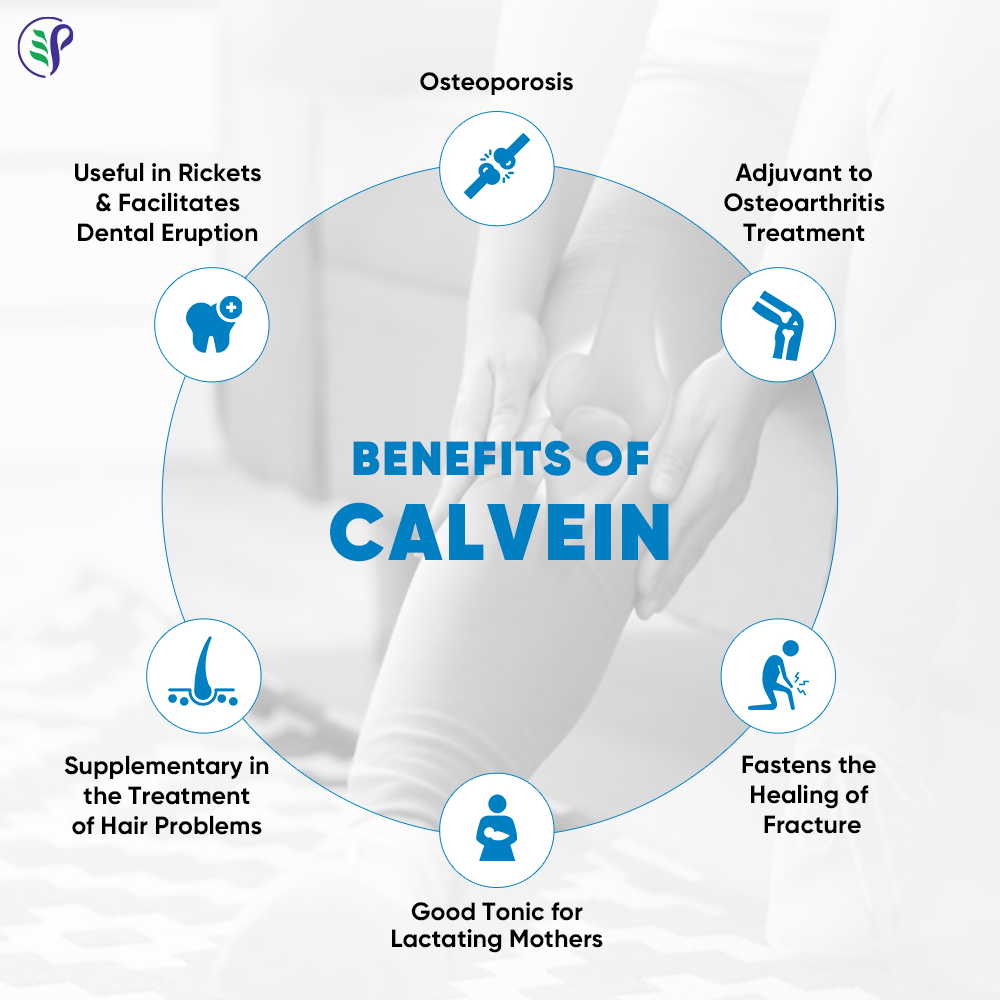 Pathak Ayurvedic Pharmacy Calvein Tablets - Swadesiicart