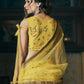 Wedding Designer Sequene Zari Resham Embroidery Yellow Net Lahengha Choli - Anbazaar | Swadesiicart