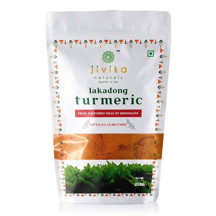 Jivika Naturals Lakadong Turmeric Powder - Swadesiicart