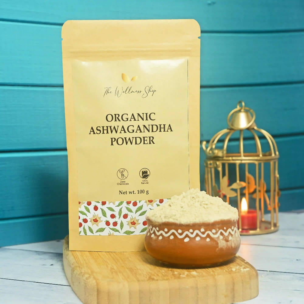 The Wellness Shop Organic Ashwagandha Powder | Swadesiicart