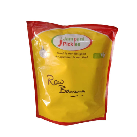 Jampani Pickles Aratikaya / Raw Banana Pickle - Swadesiicart