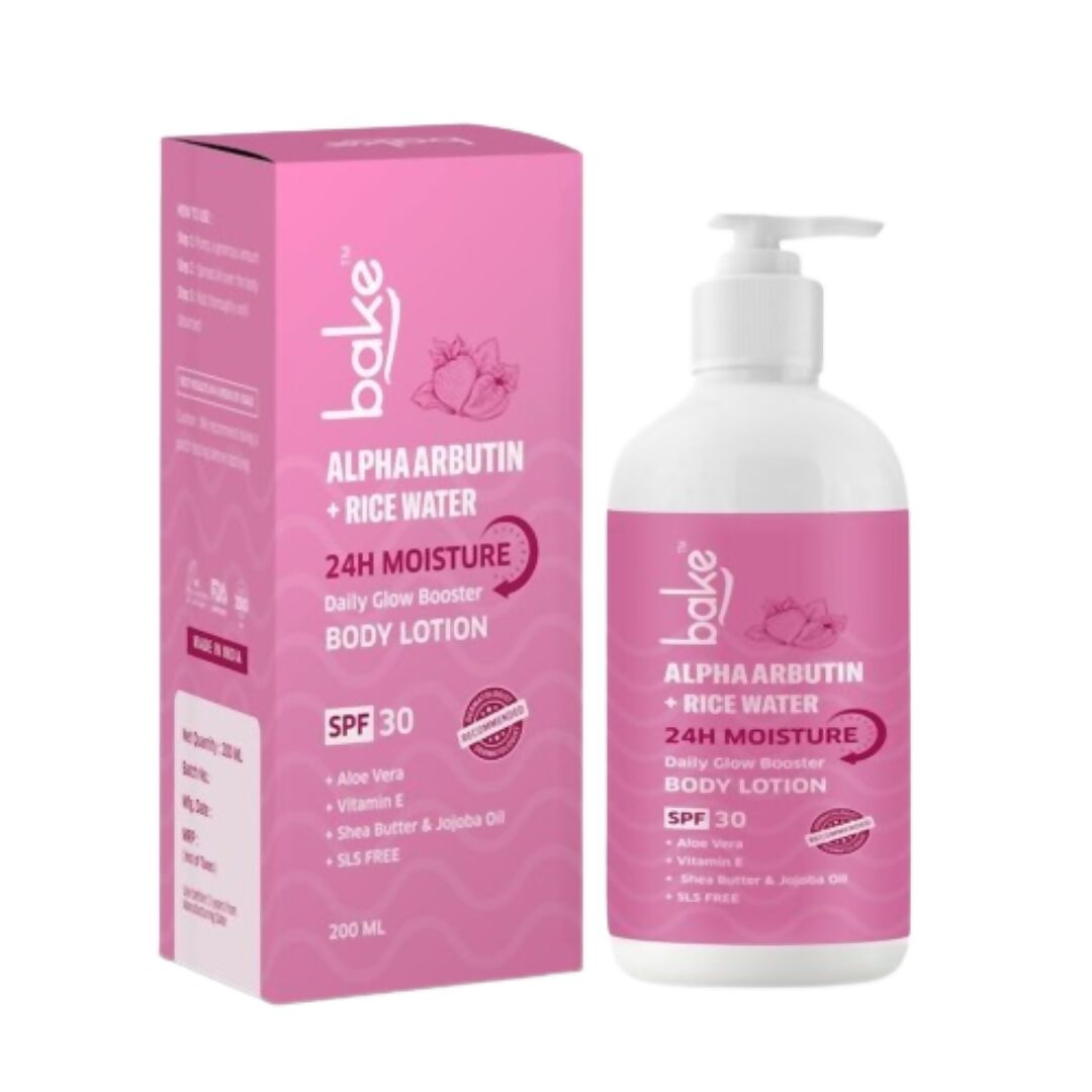 Bake Alpha Arbutin Body Lotion SPF 30 | Swadesiicart