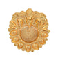 Craftvatika Gold-Toned Metal Lord Ganesha Design Kuber Diya | Swadesiicart