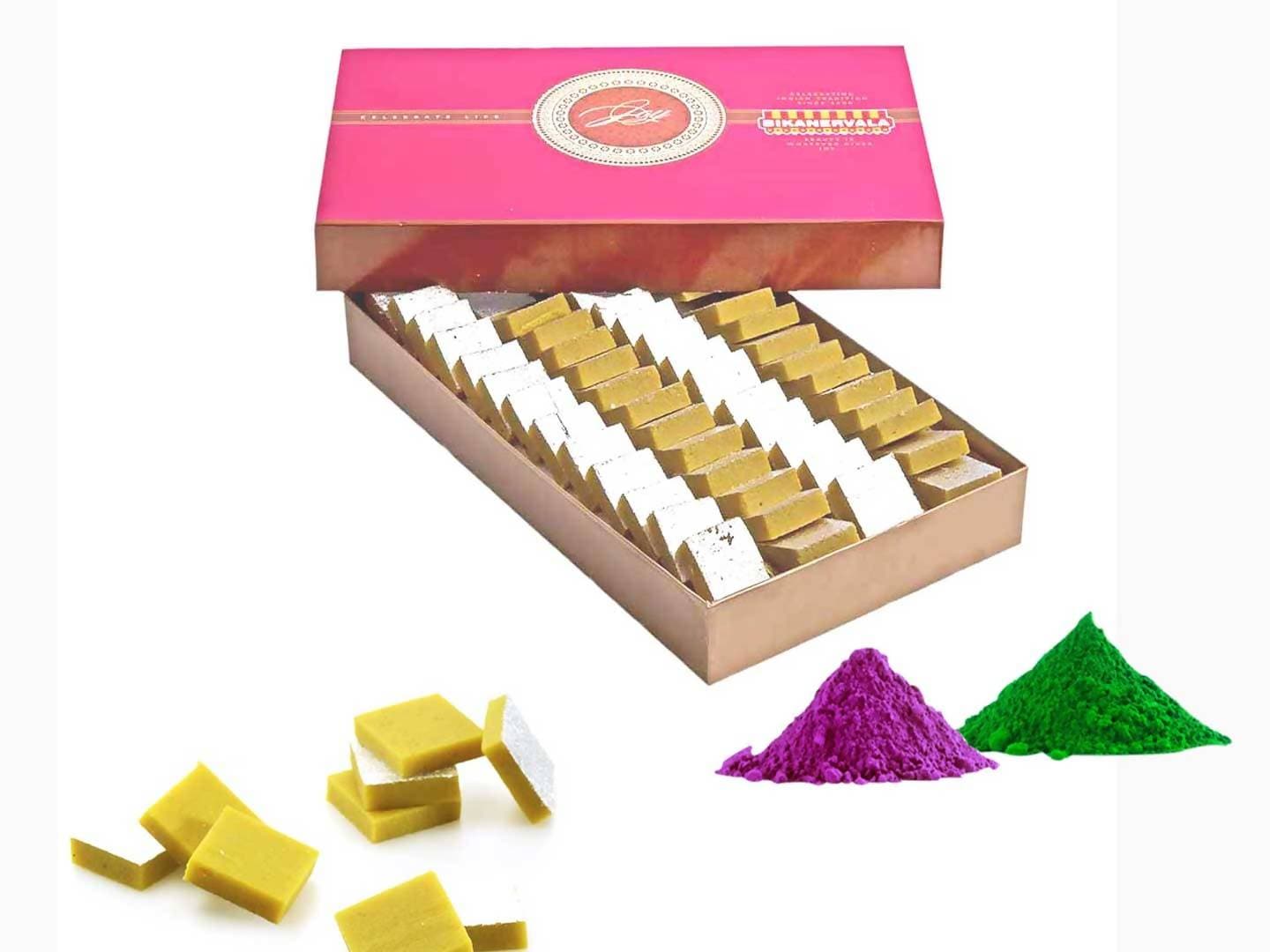 Bikanervala Katli Kesar Kaju Holi Special | Swadesiicart