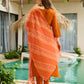 The52 Rust Women's Gorgeous Embroidered work Rayon Fabric Straight Kurta, Pant and Dupatta Set - Swadesiicart