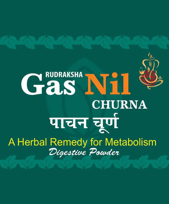 Ayurvedshakti Rudraksha Gas Nil Churna | Swadesiicart