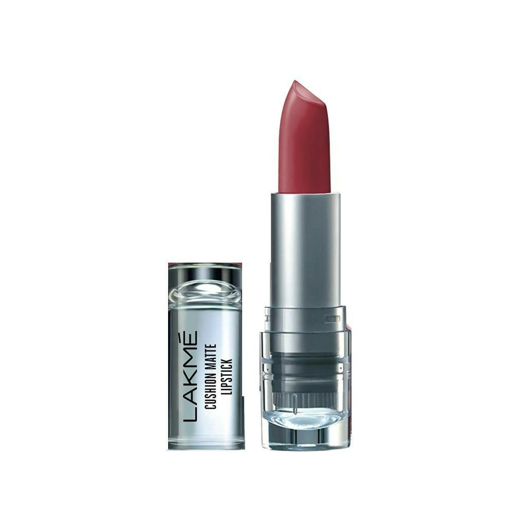 Lakme Cushion Matte Lipstick - Red Royale - Swadesiicart