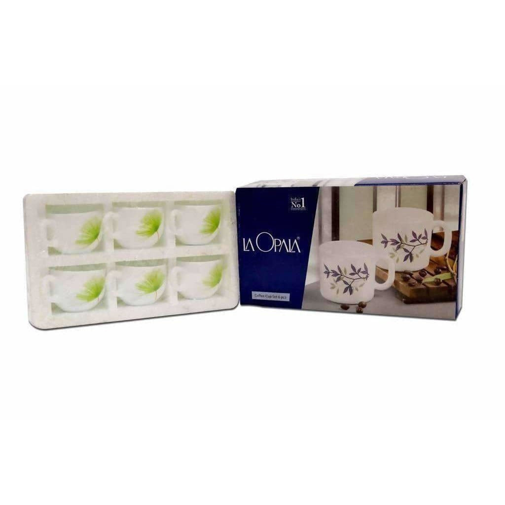 Laopala Ceramic Tea Cups - (6 cups) - Swadesiicart