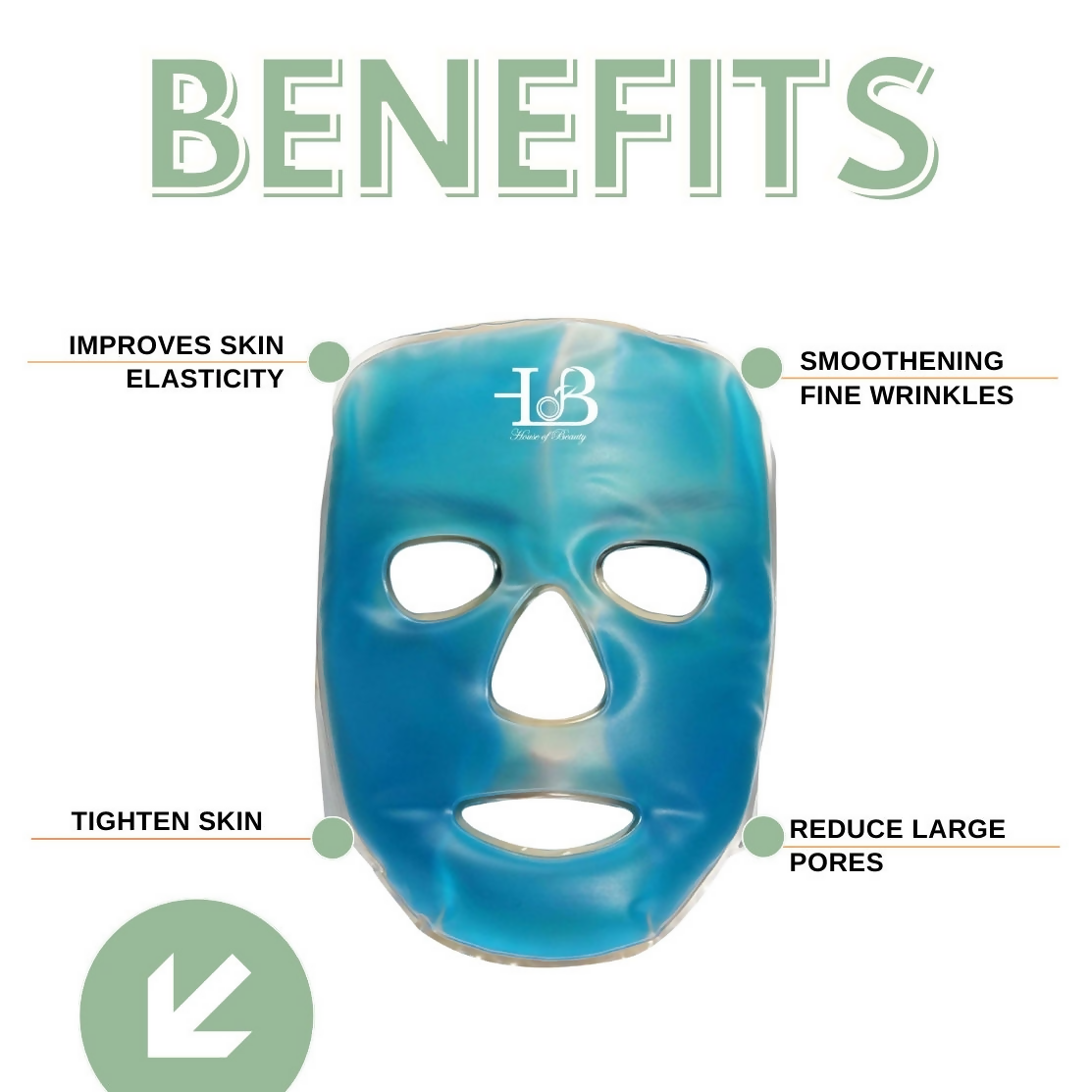 House of Beauty Gel Face Mask - Swadesiicart