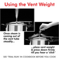 All in to Pressure Cooker Whistle Fits Various Cooker Sizes and Lid Types - Swadesiicart