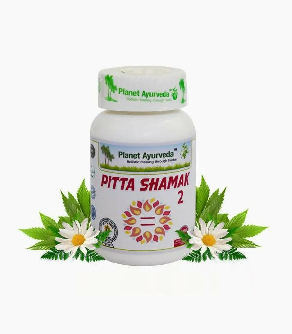 Planet Ayurveda Pitta Shamak - 2 Capsules - Planet Ayurveda