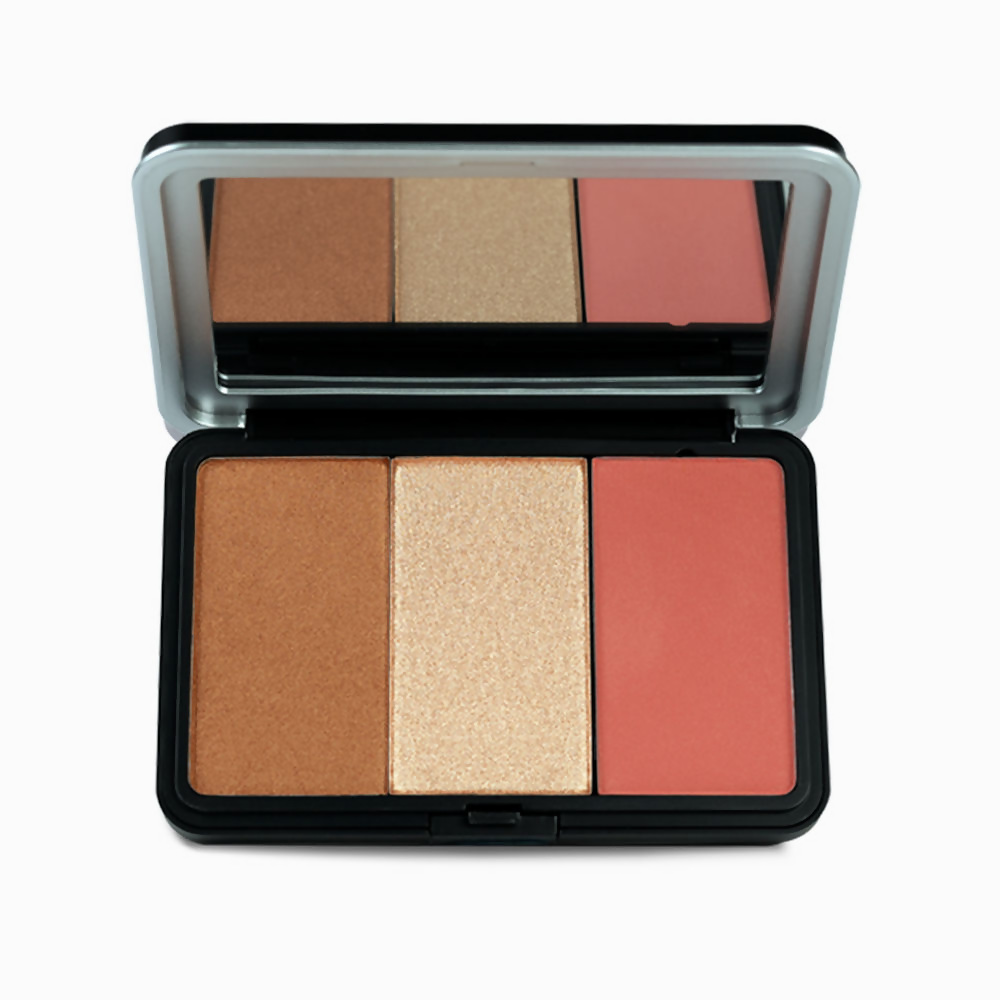 Daily Life Forever52 Glambo - Contour Highlighter Blush Palette - Barbie Doll | Swadesiicart