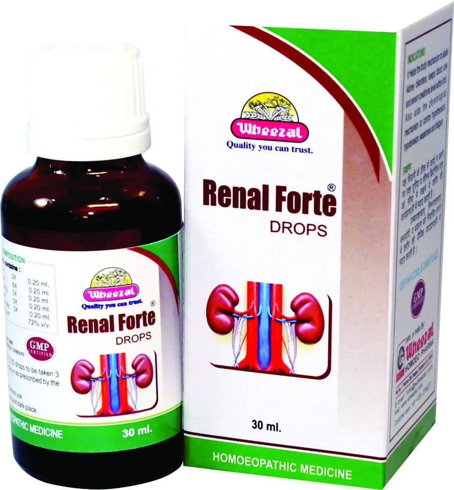 Wheezal Renal Forte Drops | Swadesiicart