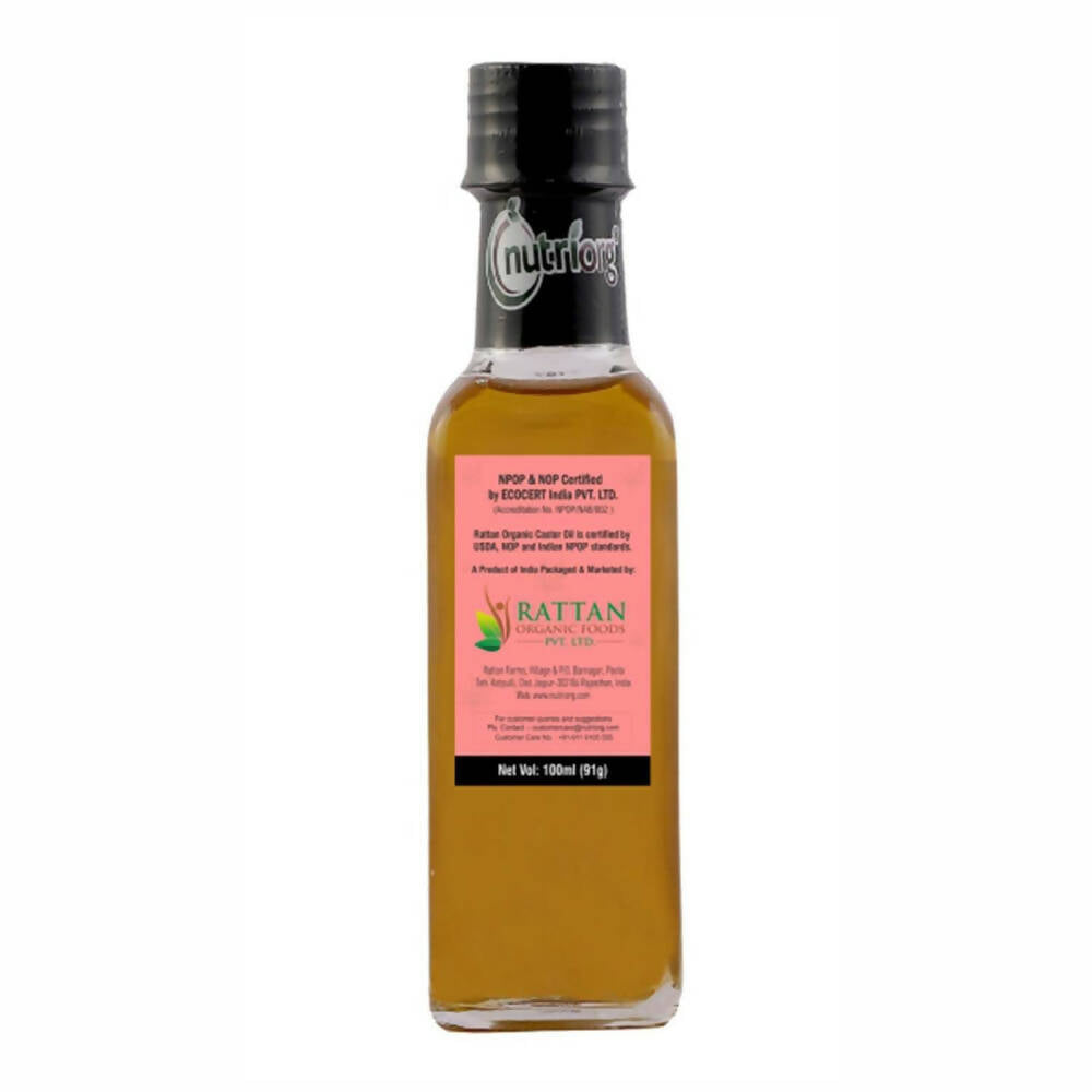 Nutriorg Organic Castor Oil - Swadesiicart