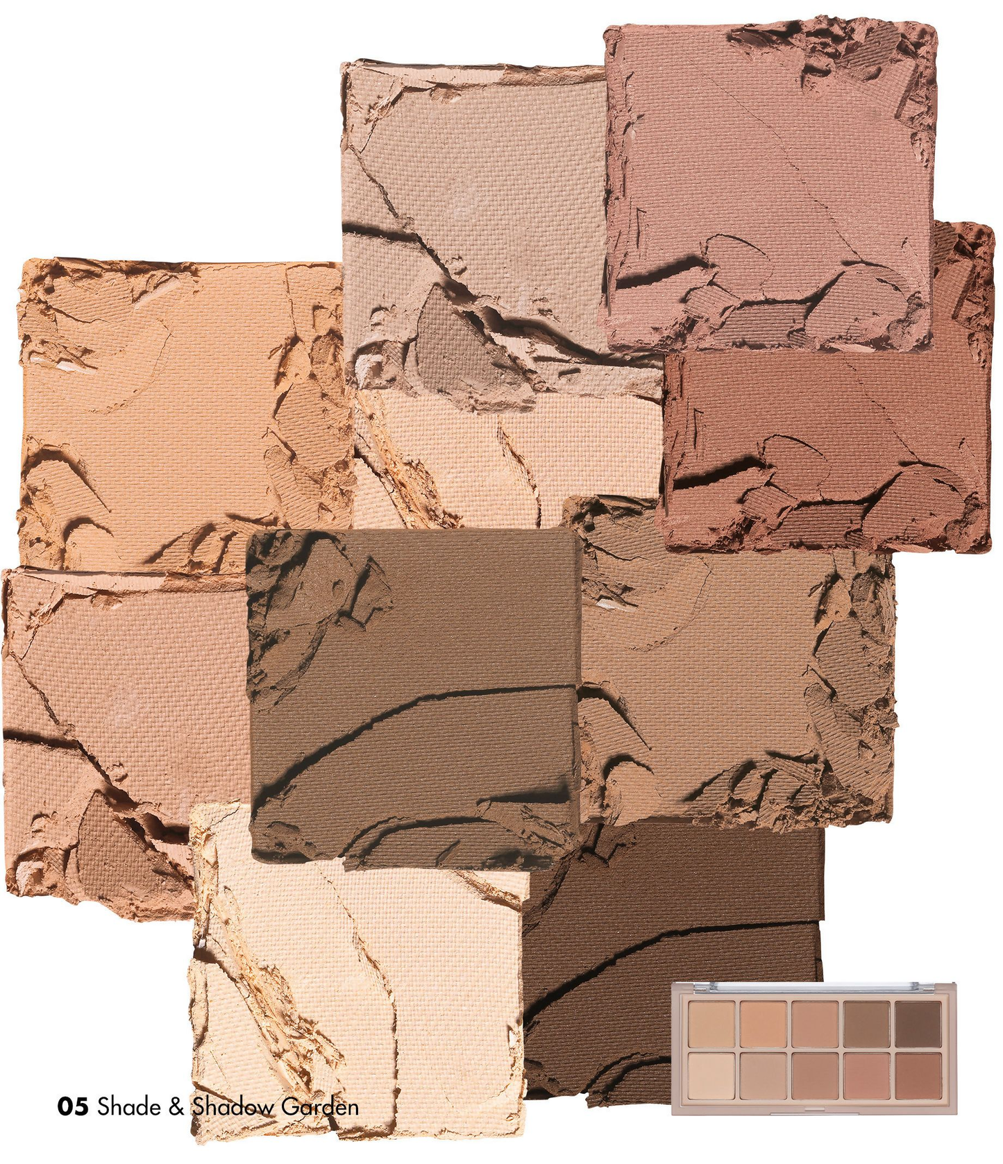 Rom&nd Better Than Palette - 05 Shade And Shadow Garden - Swadesiicart
