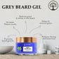 Ivory Natural Grey Beard Gel Restores Dark Shine & Vibrant Of Beard | Swadesiicart