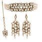 Gold-Polished Kundan & Pearl Beaded Choker Set for Women/Girls - Wahe Jewels - Swadesiicart