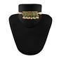 Gold-Polished Green Meenakari Choker Set Glided With Pearls For Women/Girls - Wahe Jewels - Swadesiicart