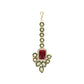 Gold-Polished Traditional Kundan & Stone Studded Choker Necklace Jewellery with Earrings & Maang Tikka Set for Women - Wahe Jewels - Swadesiicart