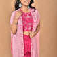 Morchari Women Hand Embroidery Crop Top-Rani - Swadesiicart