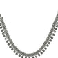 NVR Women Silver-Plated Oxidised Necklace | Swadesiicart