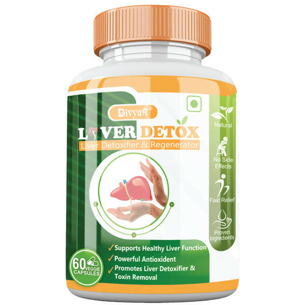 Divya Shree Liver Detox Veggie Capsules | Swadesiicart