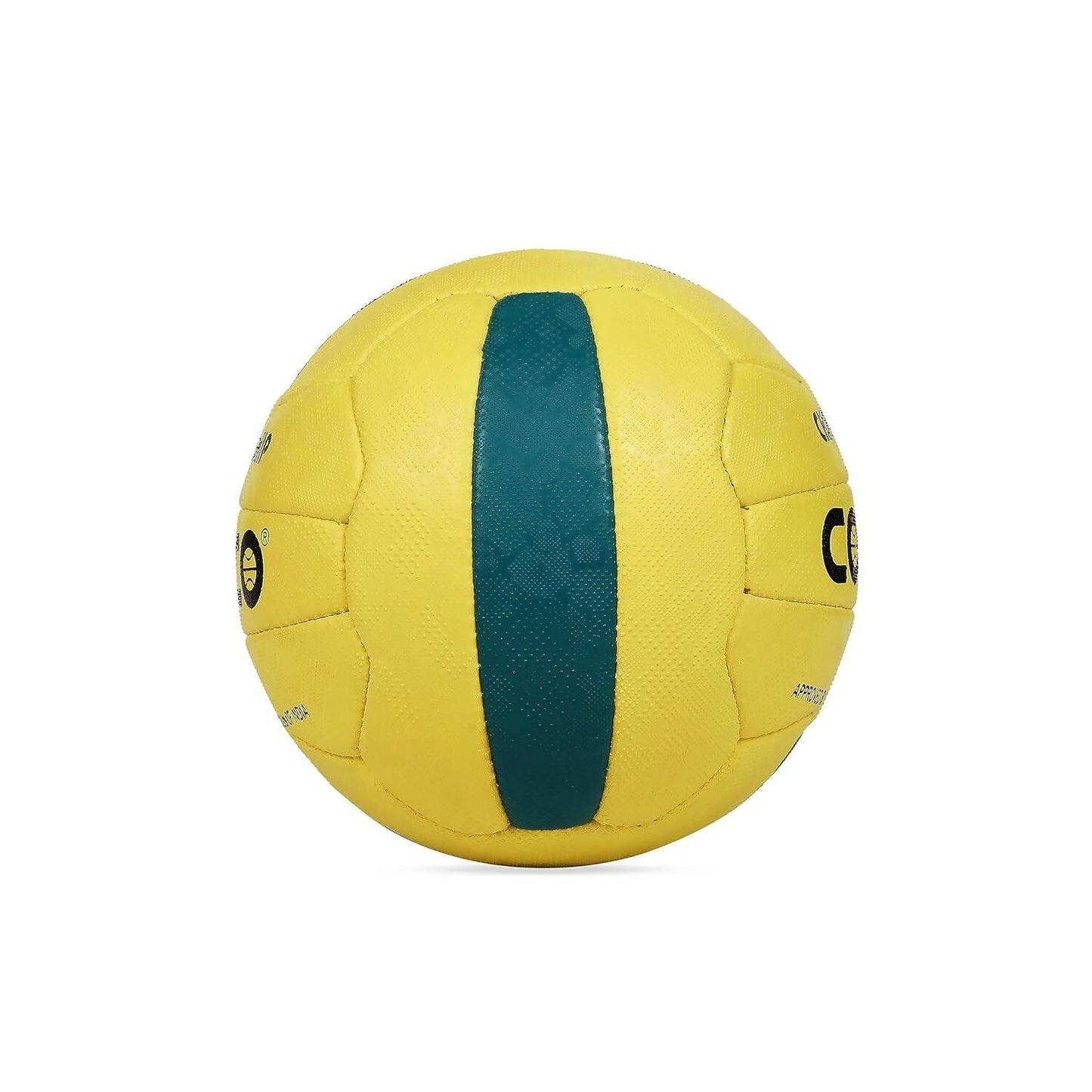 Cosco Rubber Throw Ball Size 5 (Yellow & Green) - Swadesiicart