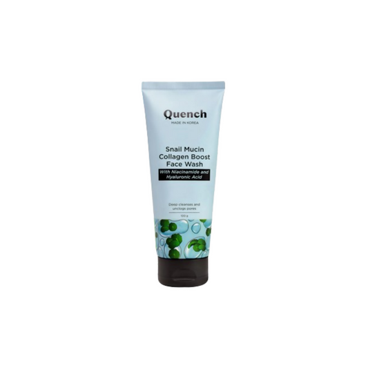 Quench nail Mucin Collagen Boost Face Wash | Swadesiicart