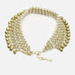 Women's Gold White Ghungroo Anklets - Ruby Raang | Swadesiicart