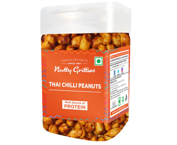 Nutty Gritties Thai Chilli Peanuts - Swadesiicart