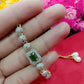 Rhodium-Plated Alloy American Diamond Studded Bracelets - The Pari - The Pari - Dinesh Associates