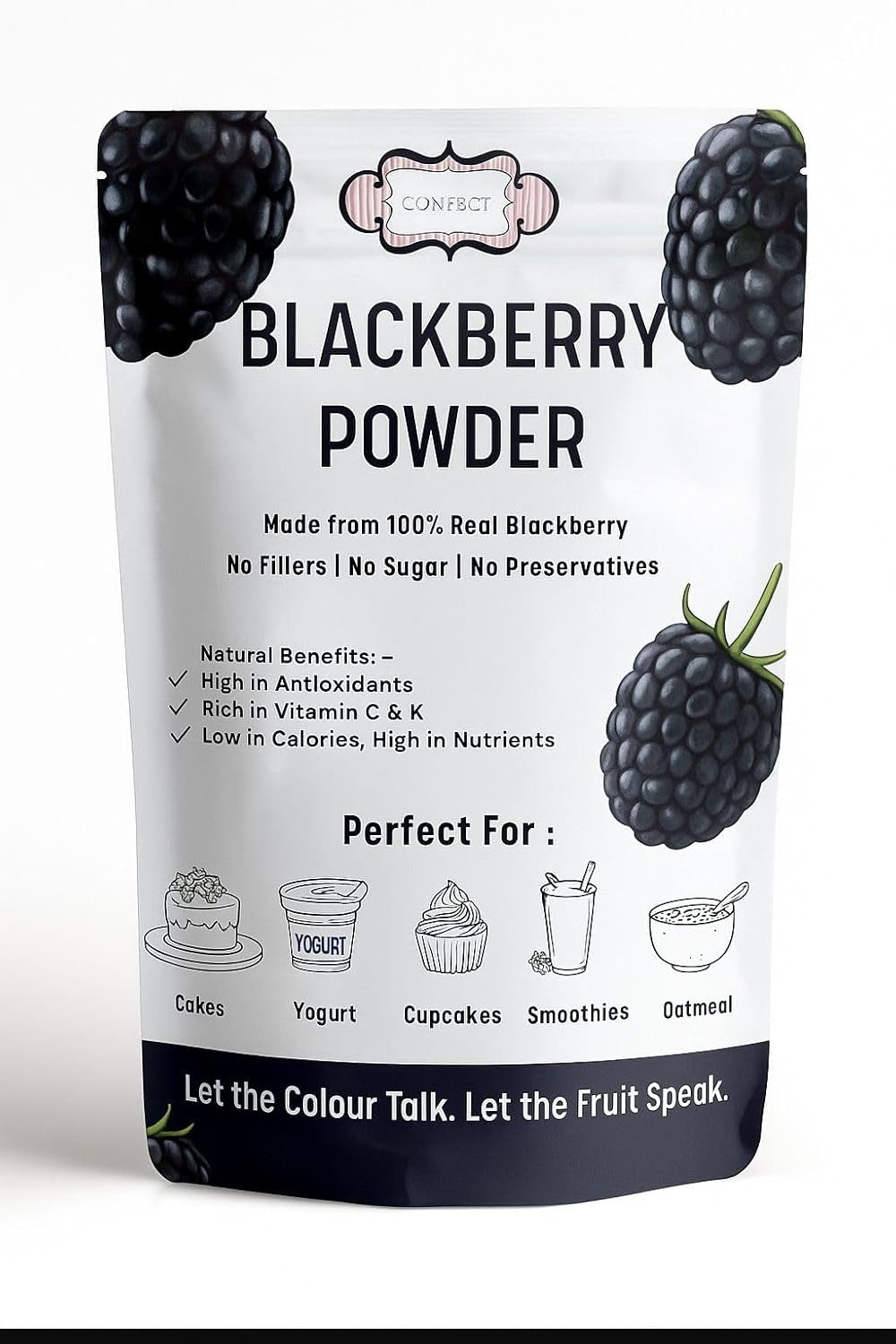 Confect Blackberry Fruit Powder