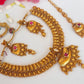 Gold-Polished Bridal Jewelry Set - Mokshi Collections