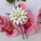 Artificial Jasmine Flower Brooch