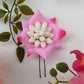 Baby Pink Flower Brooch